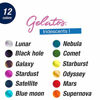 Picture of Faber-Castell Gelatos Colors Set, Iridescents - Water Soluble Pigment Crayons - 15 Iridescent Colors