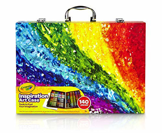 Picture of Crayola Inspiration Art Case Coloring Set, Gift for Kids, 140 Art Supplies