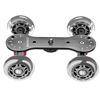 Picture of Neewer Scaled Camera Table Dolly Slider with 22 pounds/10 kilograms Load Capacity Skater Design Aluminum Rods Rotatable Rubber Wheels 1/4-inch 3/8-inch Screw Threads for DSLRs Video Camcorders (Black)