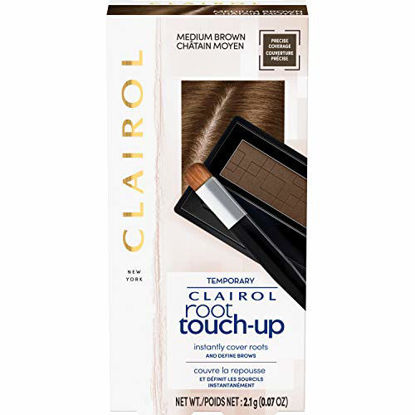 Picture of Clairol Root Touch-Up Concealing Powder, Medium Brown, 1 Count