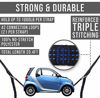 Picture of Foxelli Hammock Straps XL - Camping Hammock Tree Straps Set (2 Straps & Carrying Bag), 20 ft Long Combined, 40+2 Loops, 2000 LBS No-Stretch Heavy Duty Straps for Hammock, Compact & Easy to Set Up
