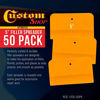 Picture of Custom Shop - 5 Inch Body Filler Spreaders for Automotive Body Fillers, Putties and Glazes - Easy, Precise, and Reusable Application - 50 Pack