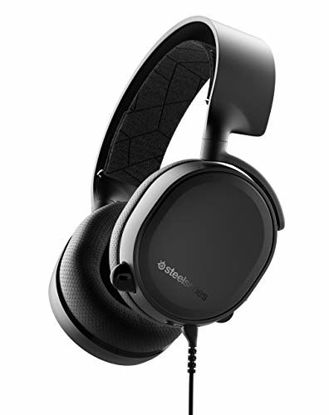 Picture of SteelSeries Arctis 3 - All-Platform Gaming Headset - For PC, PlayStation 4, Xbox One, Nintendo Switch, VR, Android, and iOS - Black