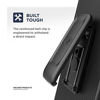 Picture of Encased iPhone XR Belt Clip Case (2018) DuraClip Series Grip Cover w/Rotating Holster (Black)