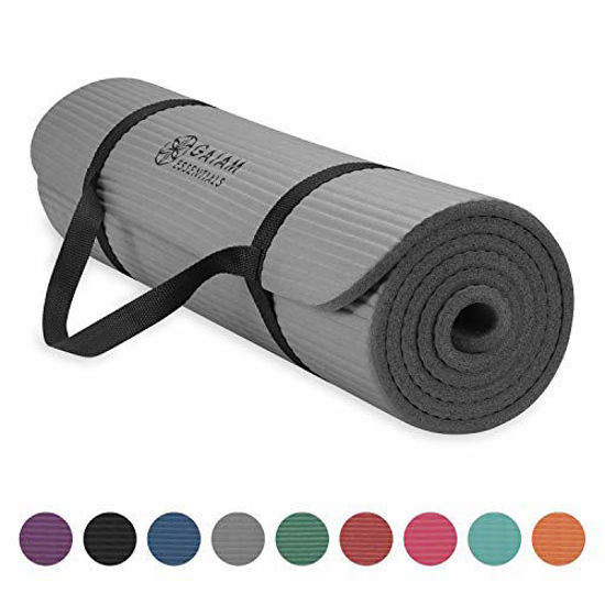 GetUSCart- Gaiam Essentials Thick Yoga Mat Fitness & Exercise Mat