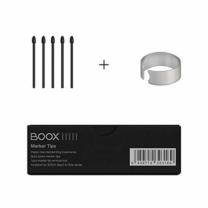 Picture of BOOX Marker Tips Nibs Kit for Max Lumi, Note3, Max3, Note2, Nova2, Wacom Stylus Pen, 5pcs