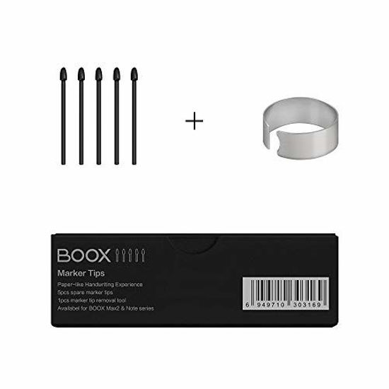 Picture of BOOX Marker Tips Nibs Kit for Max Lumi, Note3, Max3, Note2, Nova2, Wacom Stylus Pen, 5pcs