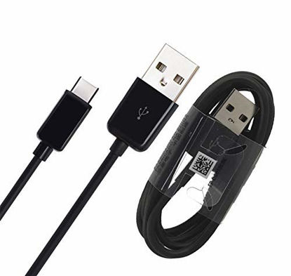 Picture of Official OEM Samsung Micro USB Data Cable 4FT with M3 C Type USB Attachment Cable - for GalaxyS6,S7,Edge, S8,S9,+,Note8,Note9 (US Retail Packing Kit)