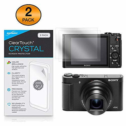 Picture of Sony Cyber-Shot DSC-HX99 Screen Protector, BoxWave® [ClearTouch Crystal (2-Pack)] HD Film Skin - Shields from Scratches for Sony Cyber-Shot DSC-HX99