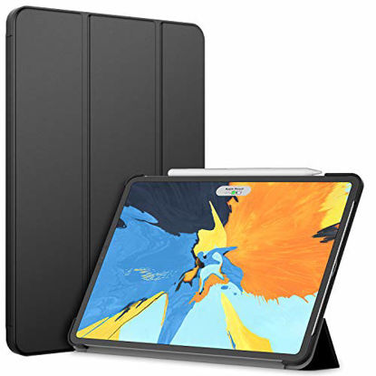 Picture of JETech Case for iPad Pro 11-Inch (2020 / 2018 Model), Compatible with Pencil, Cover Auto Wake/Sleep (Black)