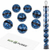 Picture of ECO-FUSED Deodorizing Balls for Sneakers, Lockers, Gym Bags - 8 Pack - Neutralizes Sweat Odor - Also Great for Homes, Offices and Cars - Easy Twist Lock/Open Mechanism - Ocean Fresh