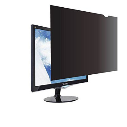 Picture of Premium Privacy Screen Filter for 27 Inches Desktop Computer Widescreen Monitor with Aspect Ratio 16:9. Anti Glare and Anti Blue Light Protection