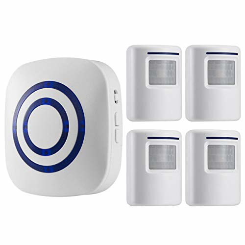 GetUSCart Seanme Motion Sensor Alarm, Wireless Driveway Alarm, Home
