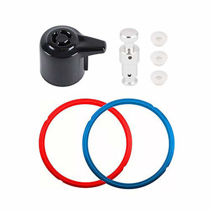 Picture of Parts Replacement for Instant Pot Duo 5, 6 Quart Qt Include Sealing Ring, Steam Release Valve and Float Valve Seal Replacement Parts Set