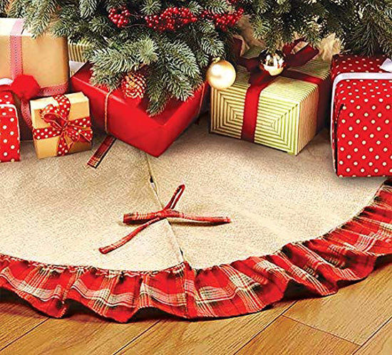 Christmas plaid skirt on sale 8x10