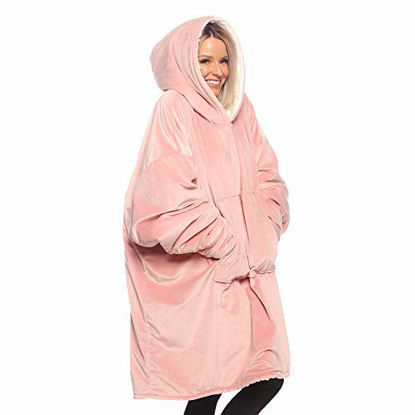 Picture of THE COMFY Original| Oversized Microfiber & Sherpa Wearable Blanket, Seen On Shark Tank, One Size Fits All