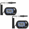 Picture of VIVOSUN 2-Pack LCD Digital Aquarium Thermometer Fish Tank Water Terrarium Temperature with Suction Cup for Turtle