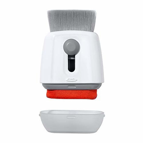 Picture of OXO Good Grips Sweep & Swipe Laptop Cleaner,White,One Size