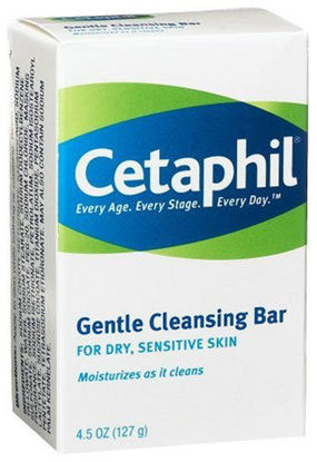Picture of Cetaphil Gentle Cleansing Bar for Dry/Sensitive Skin 4.50 oz