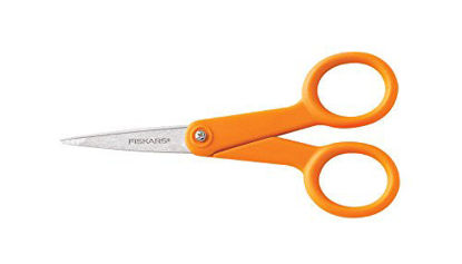 Picture of Fiskars 94817797 Micro-Tip Scissors, 5 Inch, Orange