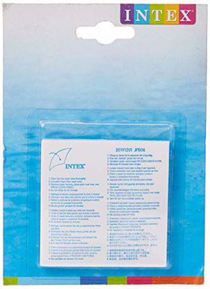 Picture of Intex Wet Vinyl Plastic Repair Patch. 6 Count