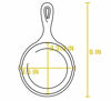 Picture of Lodge Miniature Skillet, 3.5", Black