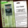 Picture of Luster Leaf 1818 Rapitest 4-in1 Soil pH/Moisture/Fertility/Light Tester, Fertility