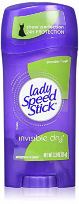 Picture of Lady Speed Stick Invisible Dry Antiperspirant & Deodorant Stick, Powder Fresh, 2.3 oz