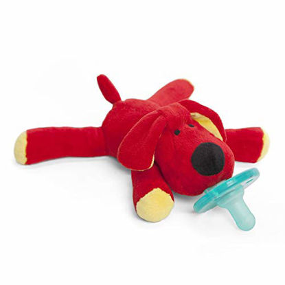 Picture of WubbaNub Infant Pacifier - Red Dog