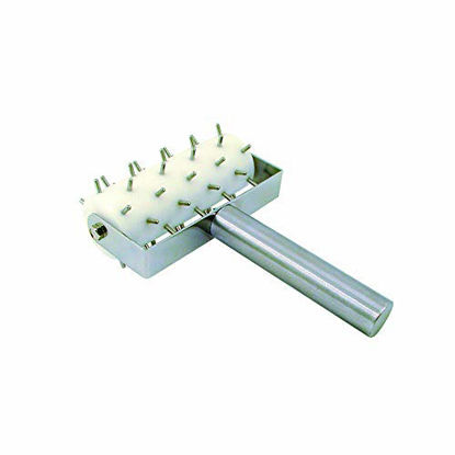 Picture of Update International RD-5 Stainless Steel Pizza Roller Docker, 8-Inch, silver