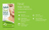 Picture of Nad's Facial Wax Strips - Hypoallergenic All Skin Types - Facial Hair Removal For Women - At Home Waxing Kit with 20 Face Wax Strips + 4 Calming Oil Wipes