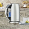 Picture of Cuisinart CPK-17 PerfecTemp 1.7-Liter Stainless Steel Cordless Electric kettle, 1.7 L, Silver