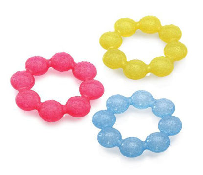 Picture of Nuby IcyBite Soother Ring Teether, Colors May Vary