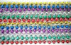 Picture of Mardi Gras Spot 6D336COL 33 Inch 07mm Round Metallic 6 Color Mardi Gras Beads - 6 Dozen (72 Necklaces)