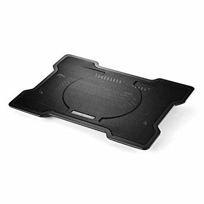 Picture of Cooler Master NotePal X-Slim Ultra-Slim Laptop Cooling Pad with 160mm Fan (R9-NBC-XSLI-GP),Black X-Slim