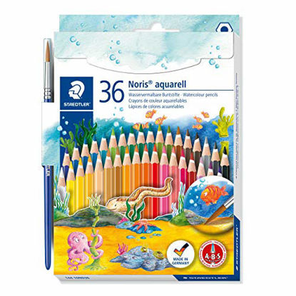 Picture of Staedtler Watercolor Pencils, Box of 36 Colors (14410ND36)