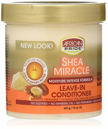 Picture of African Pride Shea Butter Miracle Leave-in Conditioner, 15 Ounce