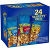 Picture of PLANTERS Variety Packs (Salted Cashews, Salted Peanuts & Honey Roasted Peanuts), 24 Packs - Individual Bags of On-the-Go Nut Snacks - No Cholesterol or Trans Fats - Source of Fiber and Healthy Fats