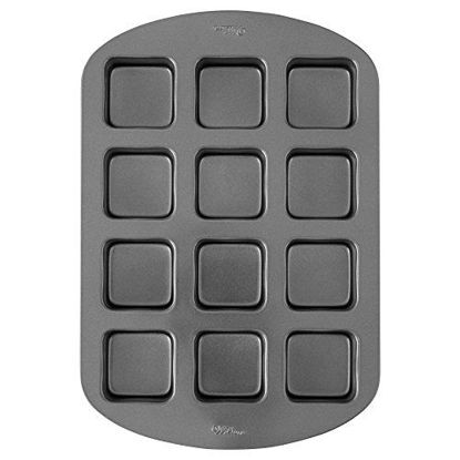 Picture of Wilton Perfect Results Premium Non-Stick Bakeware Bar Baking Pan, Ideal for Brownies, Cakes and Bar-Cookies, 12-Cavity