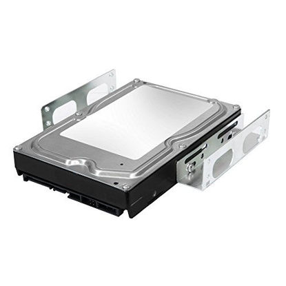 Picture of Kingwin SSD Hard Drive Mounting Kit Internal, Convert Any 3.5 Solid State Drive / HDD Into One 5.25 Inch Drive Bay. Mounting Screws Included, Quick and Easy Installation [HDM-229]