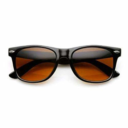 Picture of Blue Blocking Driving Amber Tint Lens Sunglasses