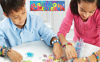 Picture of Rainbow Loom Crafting Kit includes Loom, Metal Hook, Mini Rainbow Loom, 600 Rubber Bands + 24 Clips