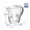 Picture of Brita Water Filter Pitchers, Large 10 Cup, White