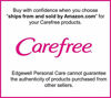 Picture of Carefree Original Thin Panty Liners, Long, Unscented, 92 Count (Pack of 1)