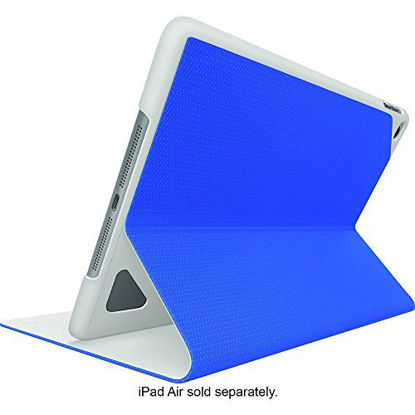 Picture of Logitech 939-001094 Hinge Flex Case Blue Case For Ipad Air2 W/ Any Angle Stand