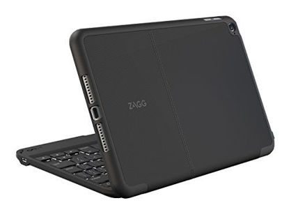 Picture of ZAGG Folio Case, Hinged with Backlit Bluetooth Keyboard for iPad Mini 4 - Black