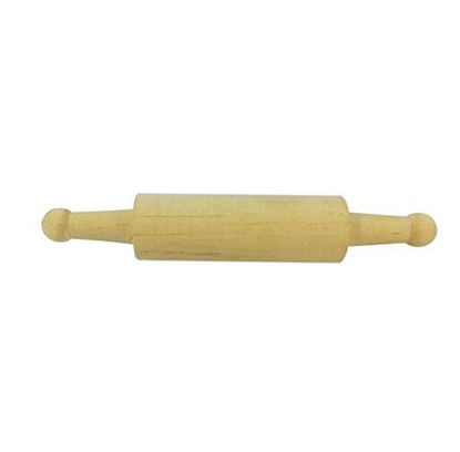 Picture of COMIART Wooden Rolling Pin Polymer Clay Sculpture Modeling Tool
