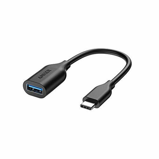 Picture of Anker USB-C to USB 3.1 Adapter, USB-C Male to USB-A Female, Uses USB OTG Technology, Compatible with Samsung Galaxy Note 8, S8 S8+ S9, iPad Pro 2018, Nexus 6P 5X, LG V20 G5 and More