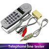 Picture of C019 Telephone Phone Line Network Cable Tester Butt Test Tester Lineman Tool Cable Set with Connectors and Joiner