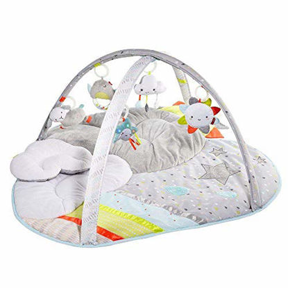 Picture of Skip Hop Silver Lining Cloud Baby Play Mat and Infant Activity Gym